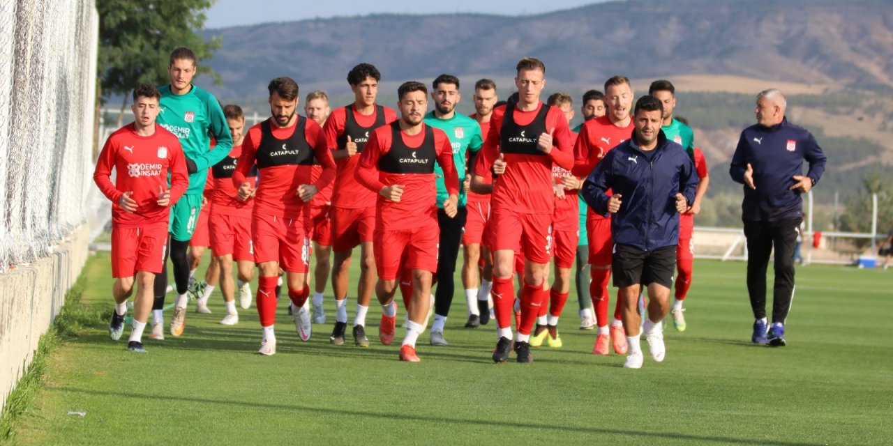 Sivasspor, Gaziantep maçı hazırlıklarına başladı