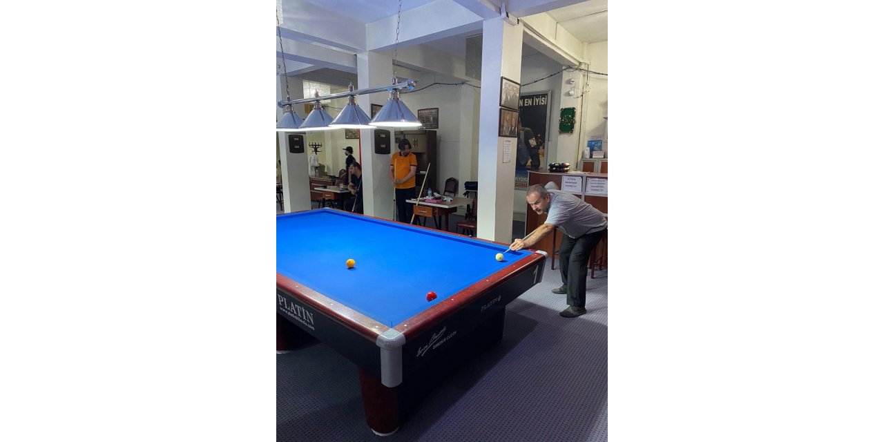 Bilardo heyecanı devam ediyor