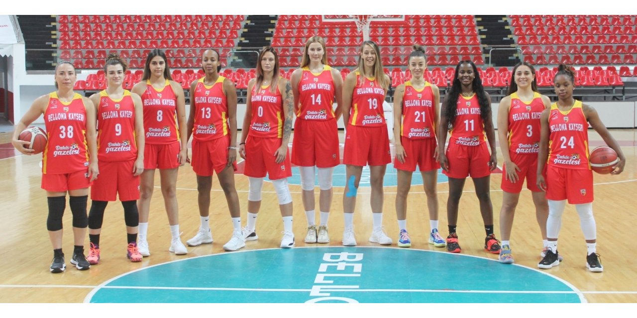 Bellona Kayseri Basketbolda forma numaraları belli oldu