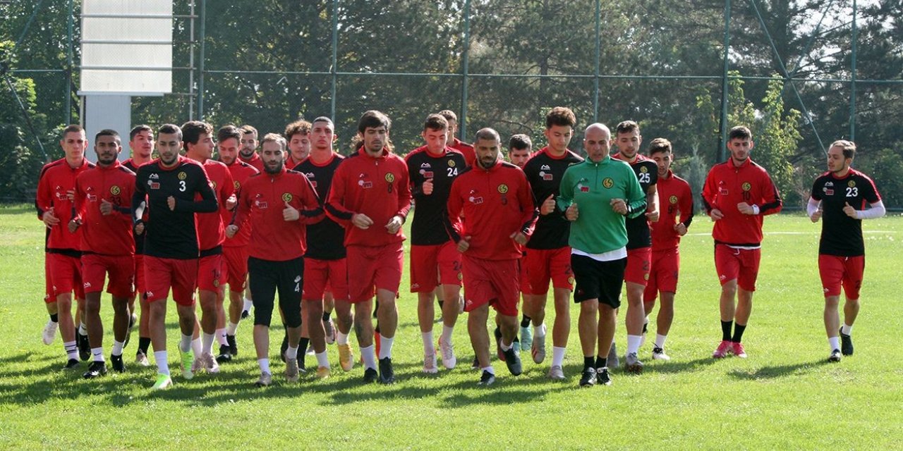 Eskişehirspor, Kırklarelispor maçı hazırlıklarını tamamladı