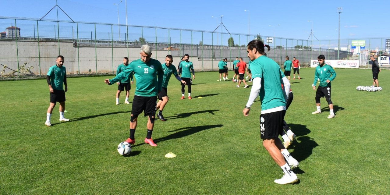 Sivas Belediyespor, Maraş maçının taktiğini çalıştı