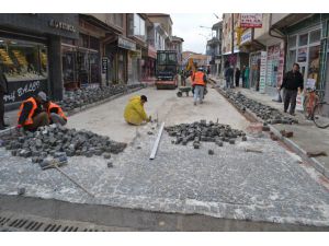 Ereğli’de Yol Ve Kaldırım Çalışmaları Sürüyor