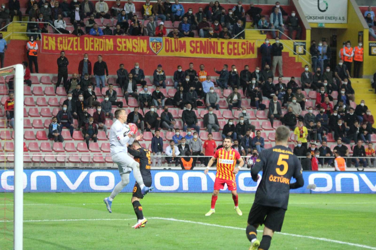 Kayserispor:3 Galatasaray: 0