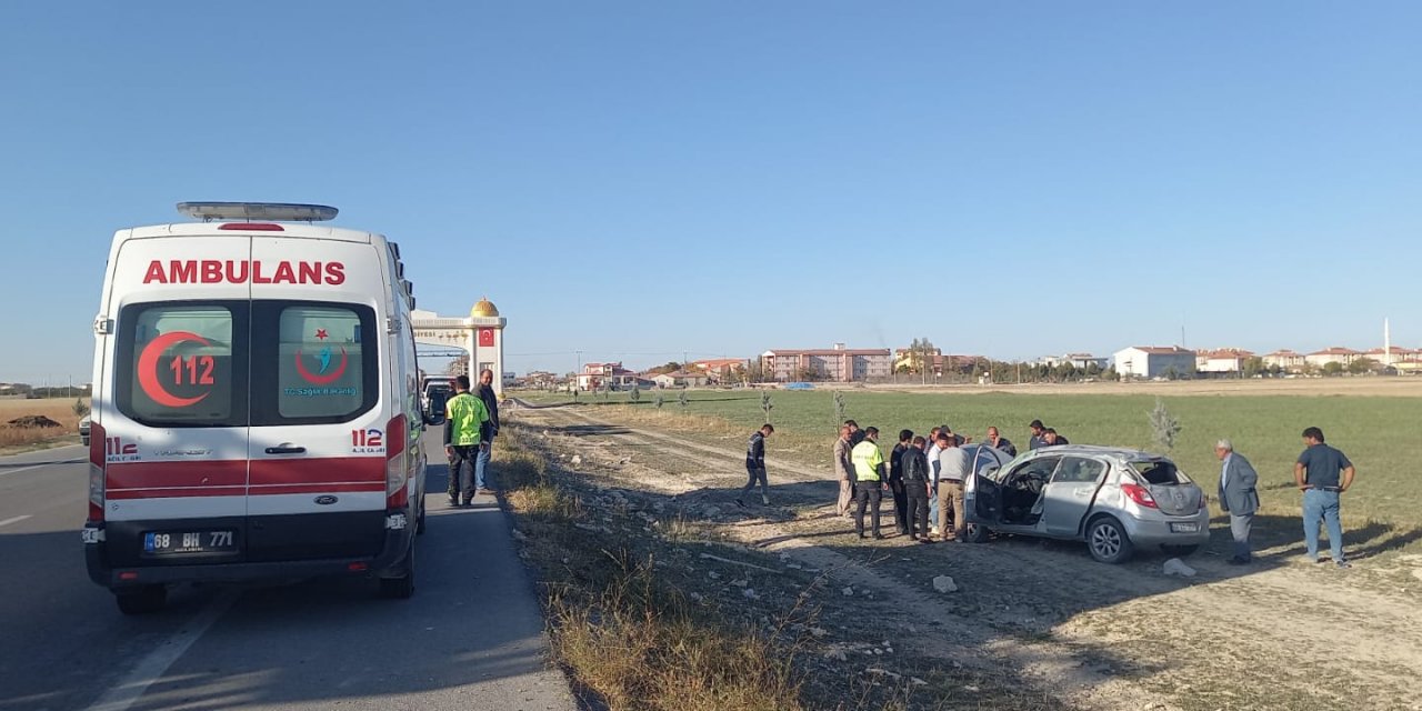 Eskil'de Meydana Gelen Trafik Kazasında 2 Kişi Yaralandı