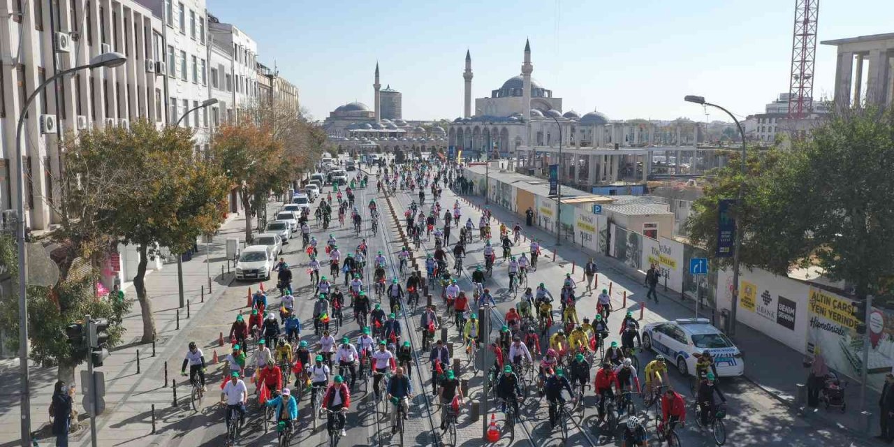 Konya Bisiklet Festivali’nde Tur Coşkusu