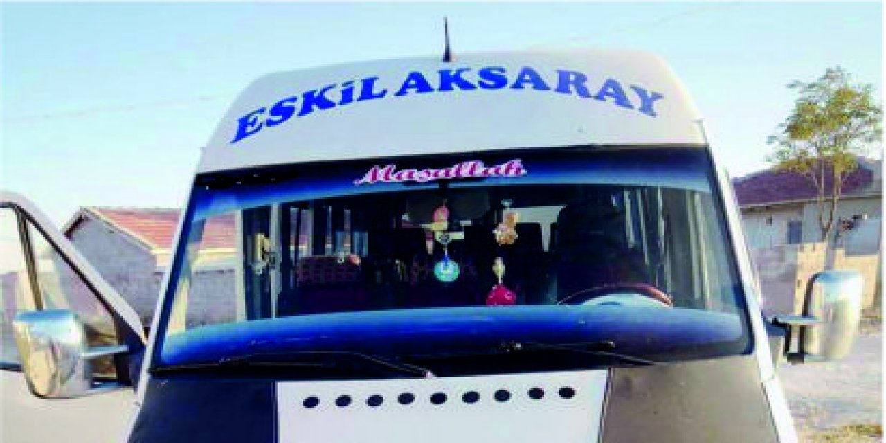 Eskil-Aksaray yolcu ücreti 25 TL oldu