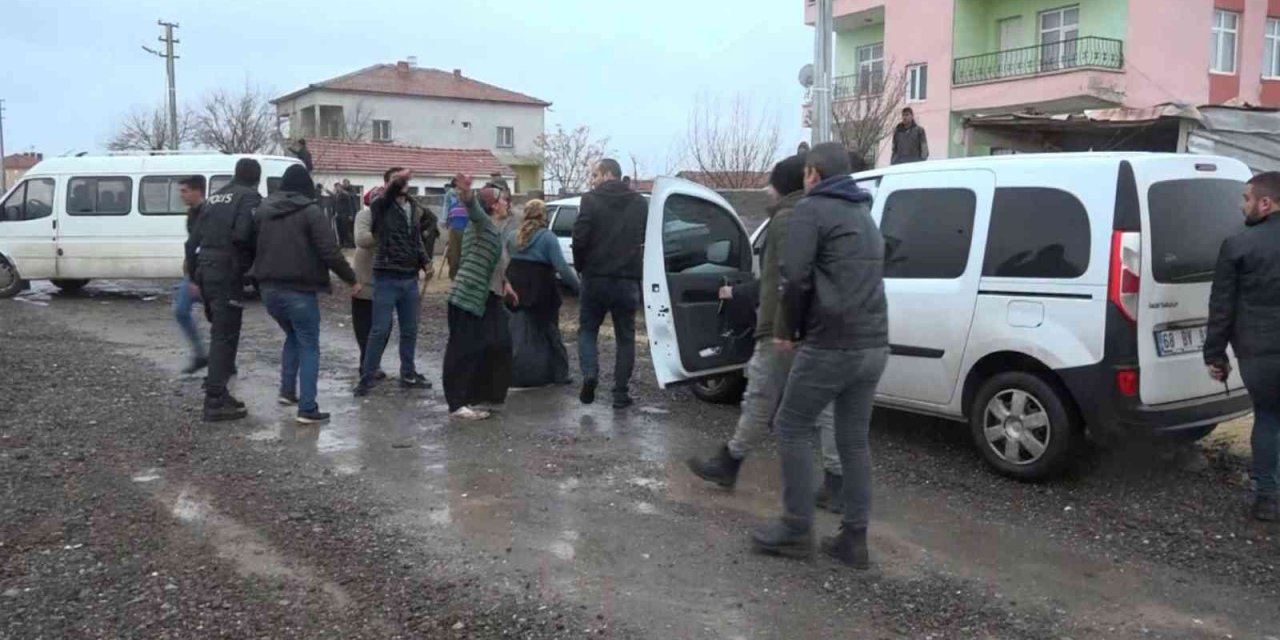 Aksaray'da "Köpek yumurtaları yedi" kavgasının 3. gününde ortalık savaş alanına döndü