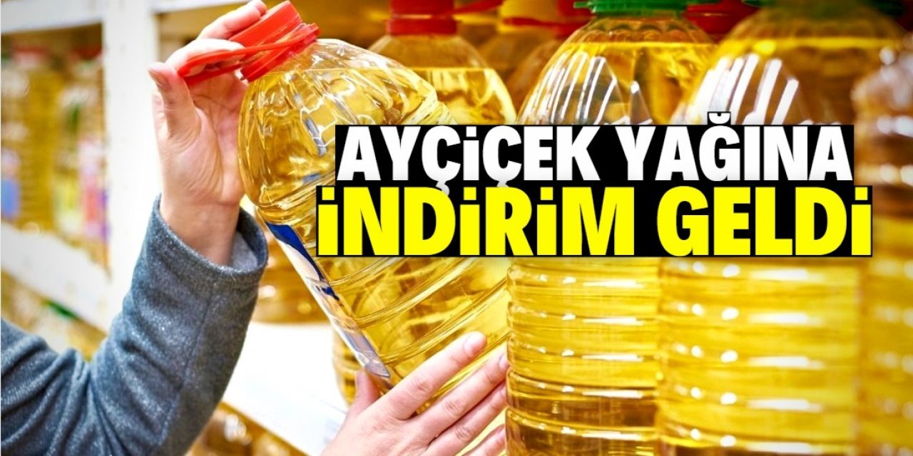 Ayçiçek yağı fiyatlarında büyük düşüş!