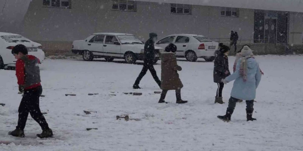 Aksaray’da Kar Nedeniyle Okullar Bugün Tatil