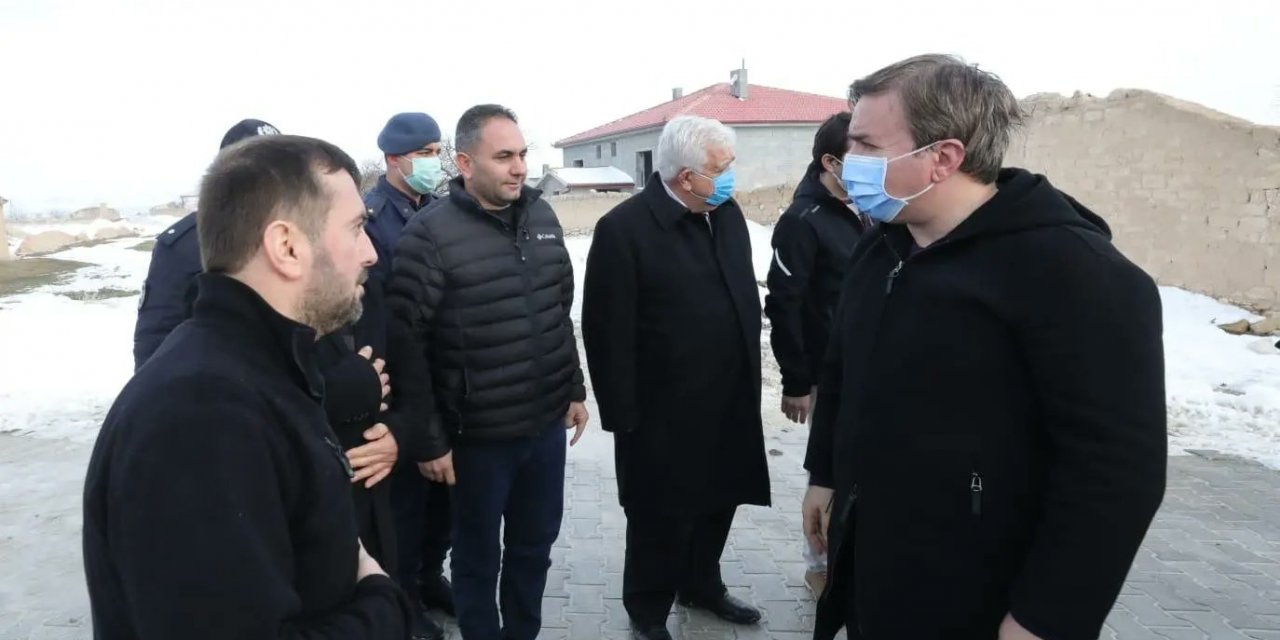 Vali Aydoğdu'dan Uz ailesine taziye ziyareti