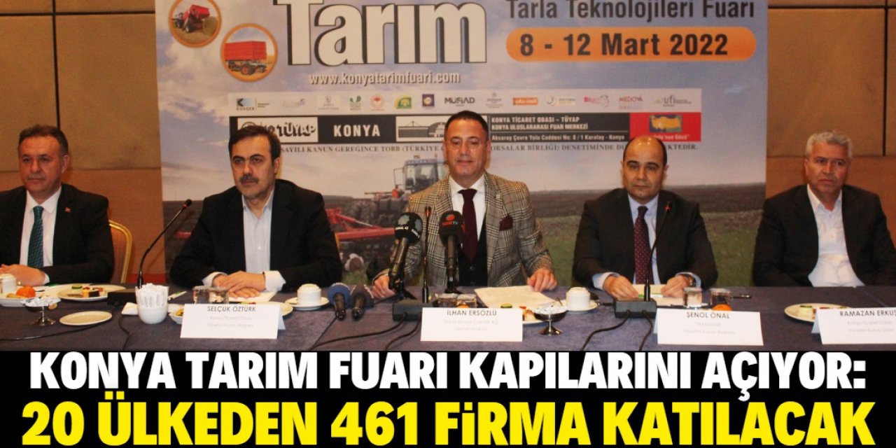 Konya Tarım Fuarı 3 sene aradan sonra açılıyor