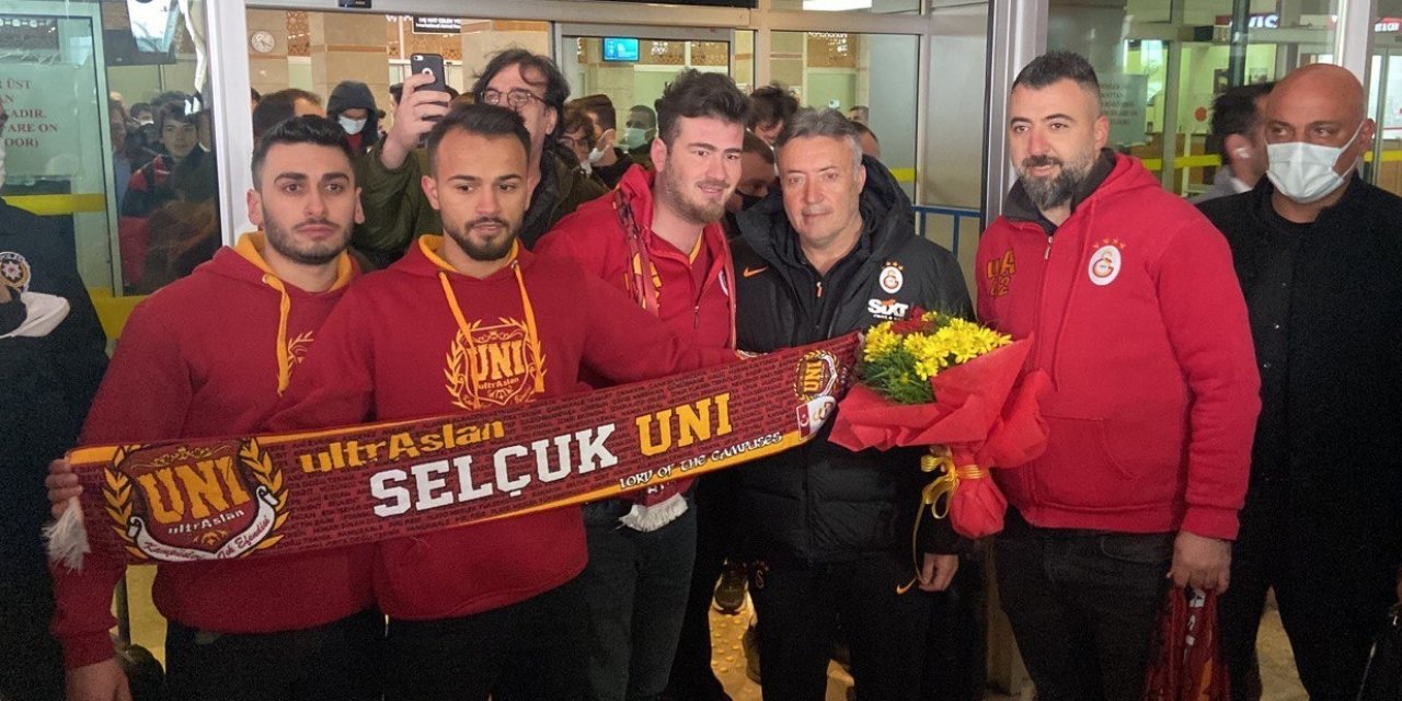 Galatasaray kafilesi Konya’da