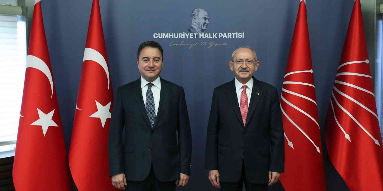 Kemal Kılıçdaroğlu, DEVA Partisi Genel Başkanı Babacan’ı kabul etti