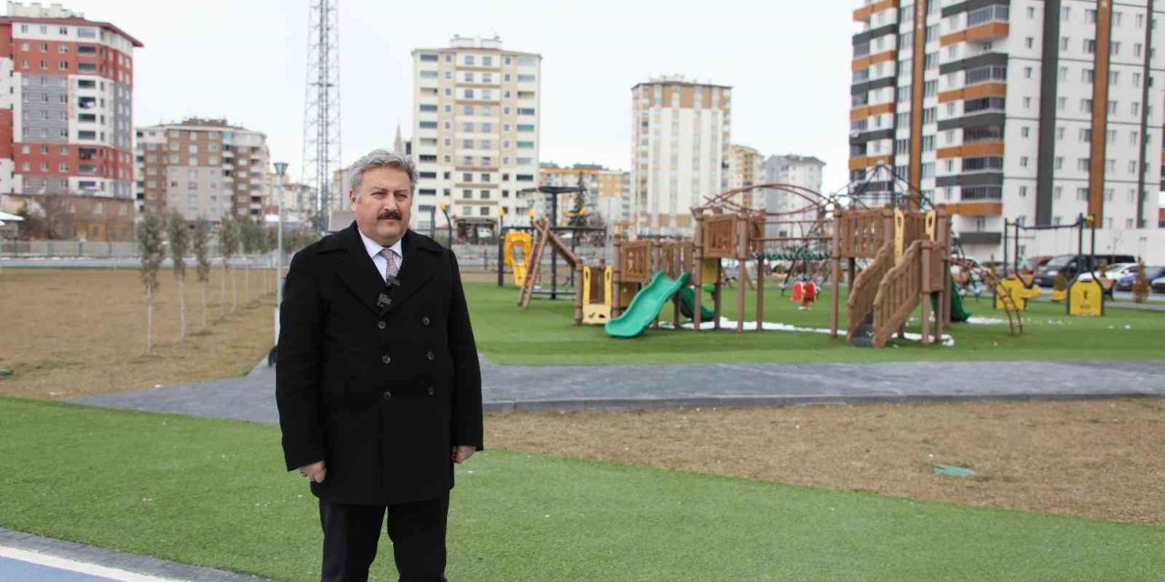 Melikgazi’de bir park daha hizmete açılıyor