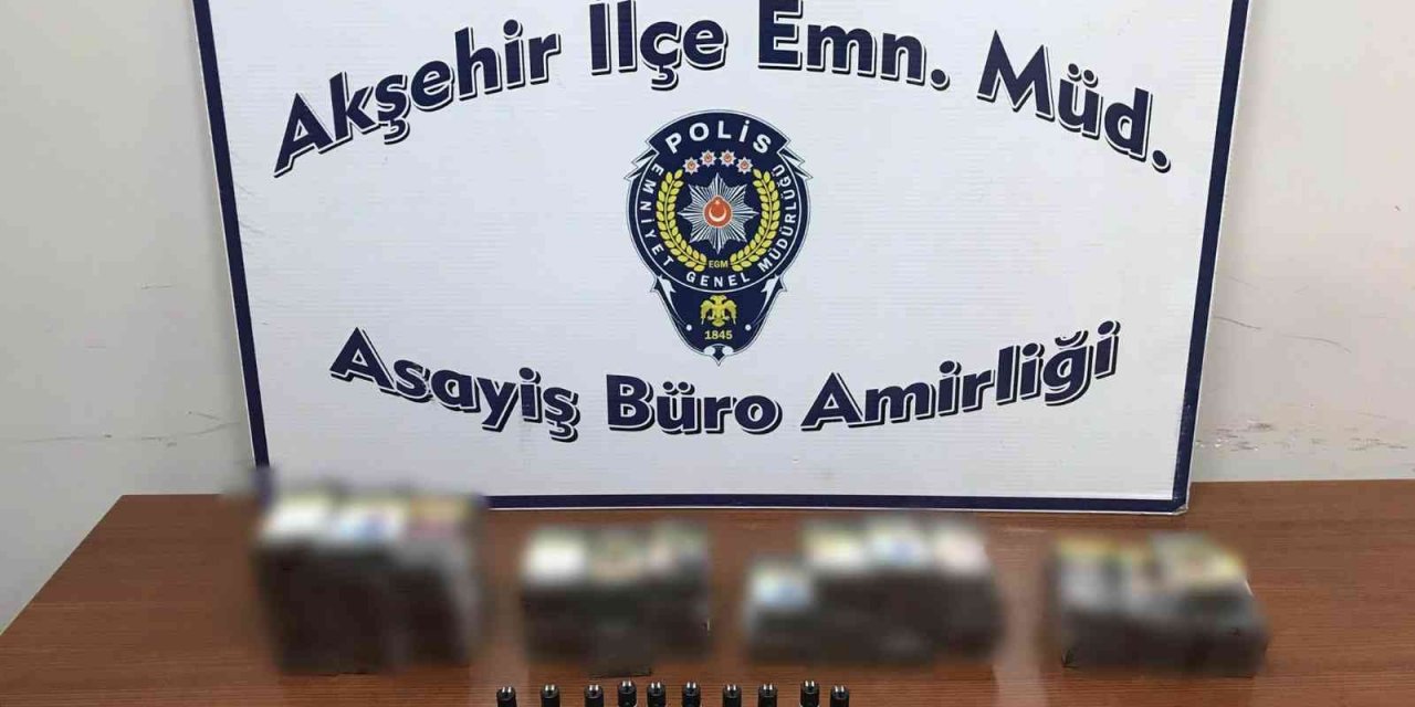 Akşehir’de bakkal hırsızları tutuklandı