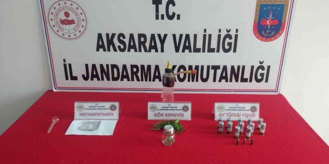 Aksaray jandarmadan uyuşturucu operasyonu