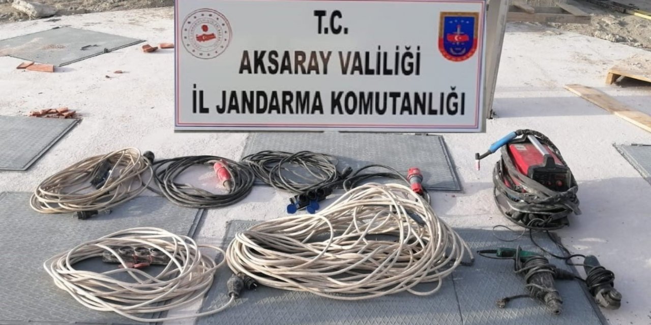 İnşaattan hırsızlık şüphelileri JASAT dedektiflerinden kaçamadı