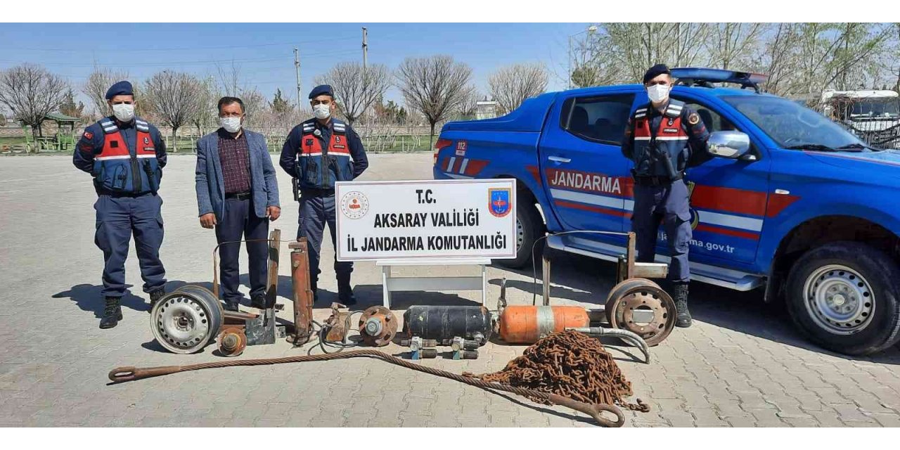 Konya’da çaldılar, Aksaray’da JASAT’tan kaçamadılar