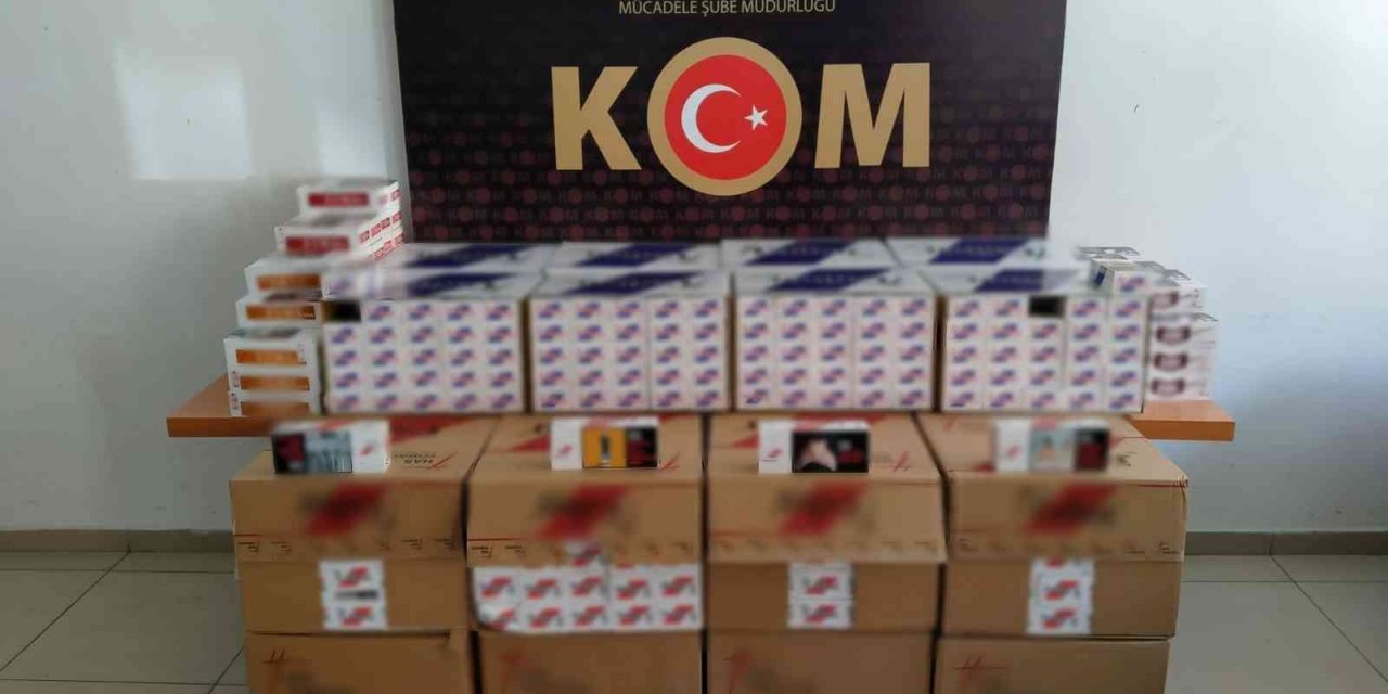 Konya’da kaçakçılık operasyonu