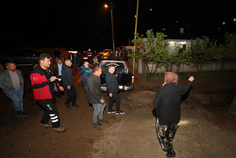 Aksaray'da aşırı yağıştan dolayı su baskınları oluşturdu