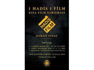 1 Hadis 1 Film’de Son Başvuru 10 Nisan