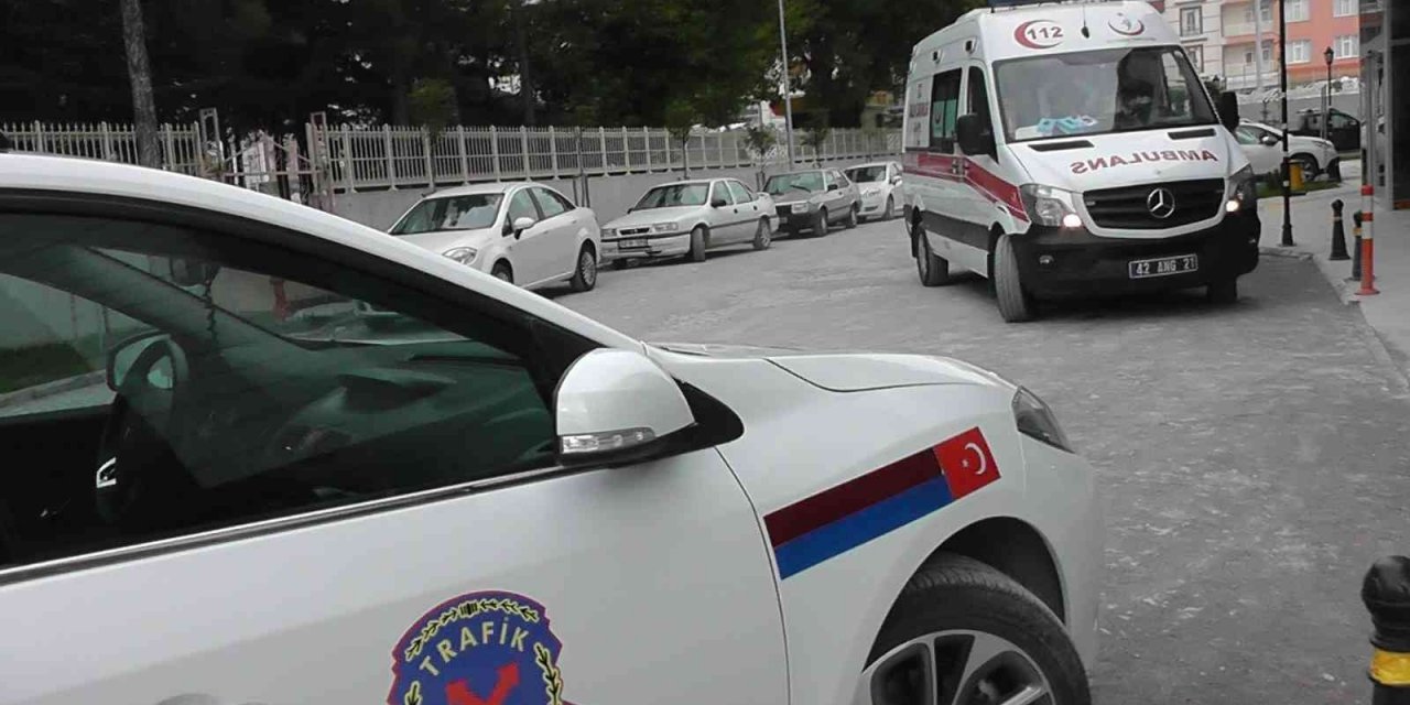 Konya’da trafik kazası: 1 yaralı