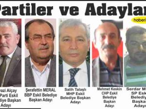 Partiler ve Adayları