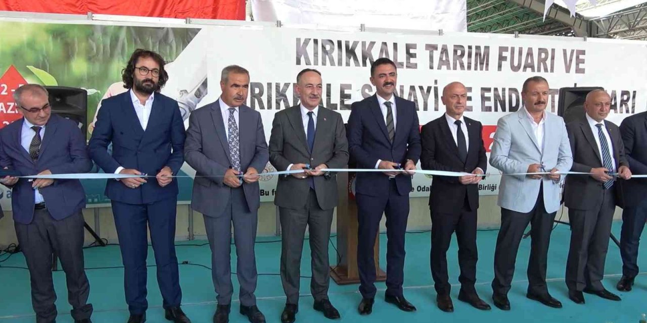 Kırıkkale’de 4. Tarım, Hayvancılık ile Sanayi ve Endüstri Fuarı açıldı