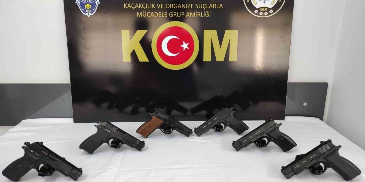 Kovalamaca sırasında araçtan 6 tane silah atan şüpheliler tutuklandı