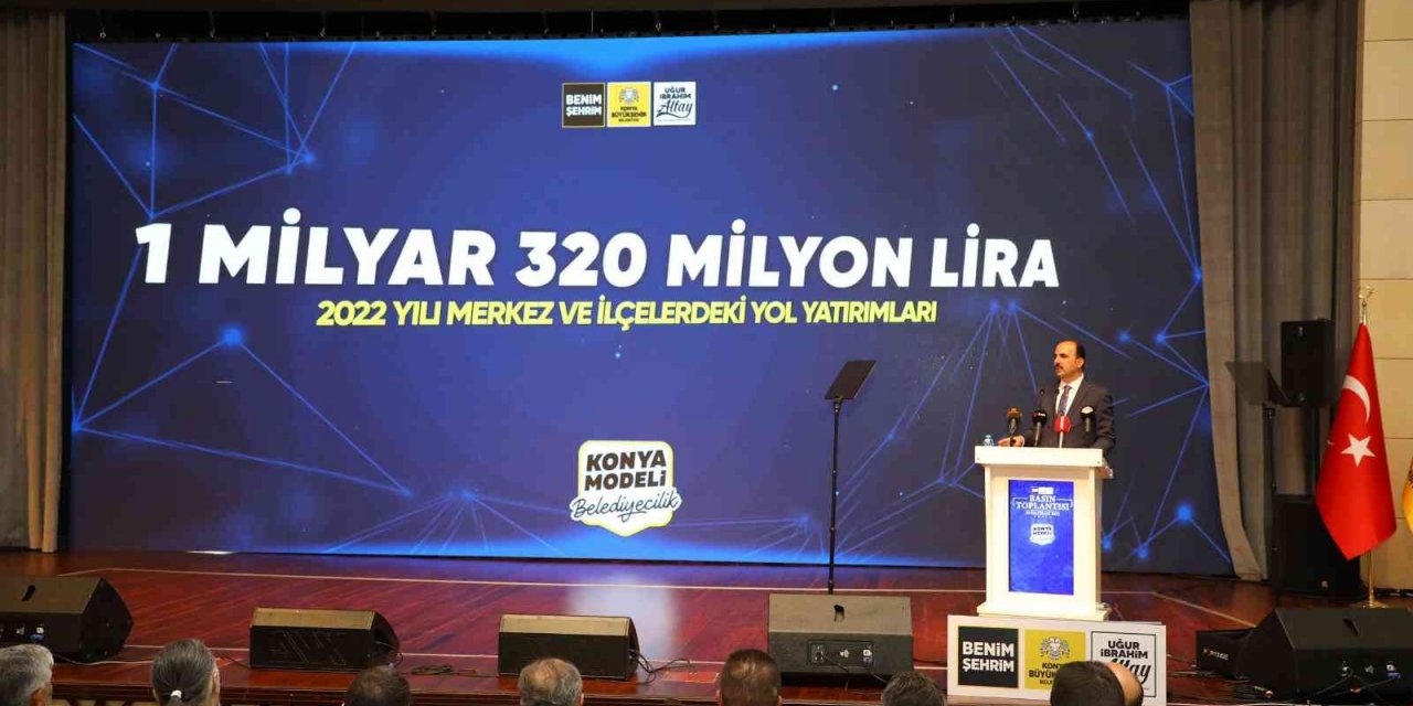 Başkan Altay: “2022’de 31 ilçemizdeki yol yatırımlarımız 1 milyar 320 milyon TL”