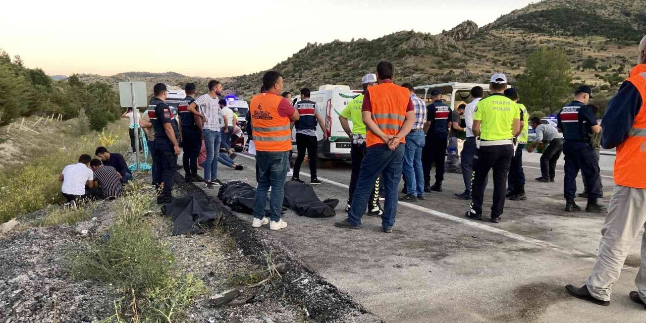 5 kişinin öldüğü trafik kazasında Eskilli genç yaşamını yitirdi