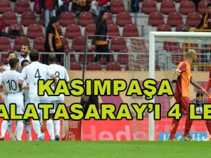 Kasımpaşa Arena'da Galatasaray'ı darmadağan etti!