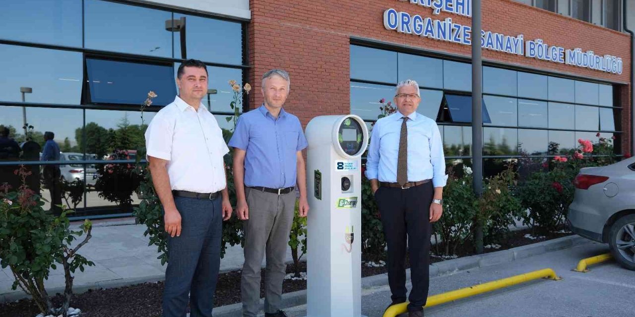 Eskişehir OSB elektrikli araçlar için şarj istasyonları kuruyor