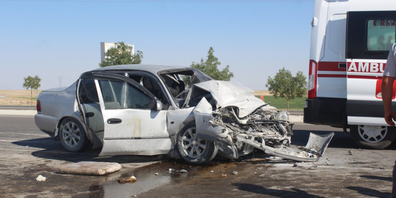 Aksaray-Konya yolu Kanlıca mevkiinde kaza: 1 ölü 4 yaralı