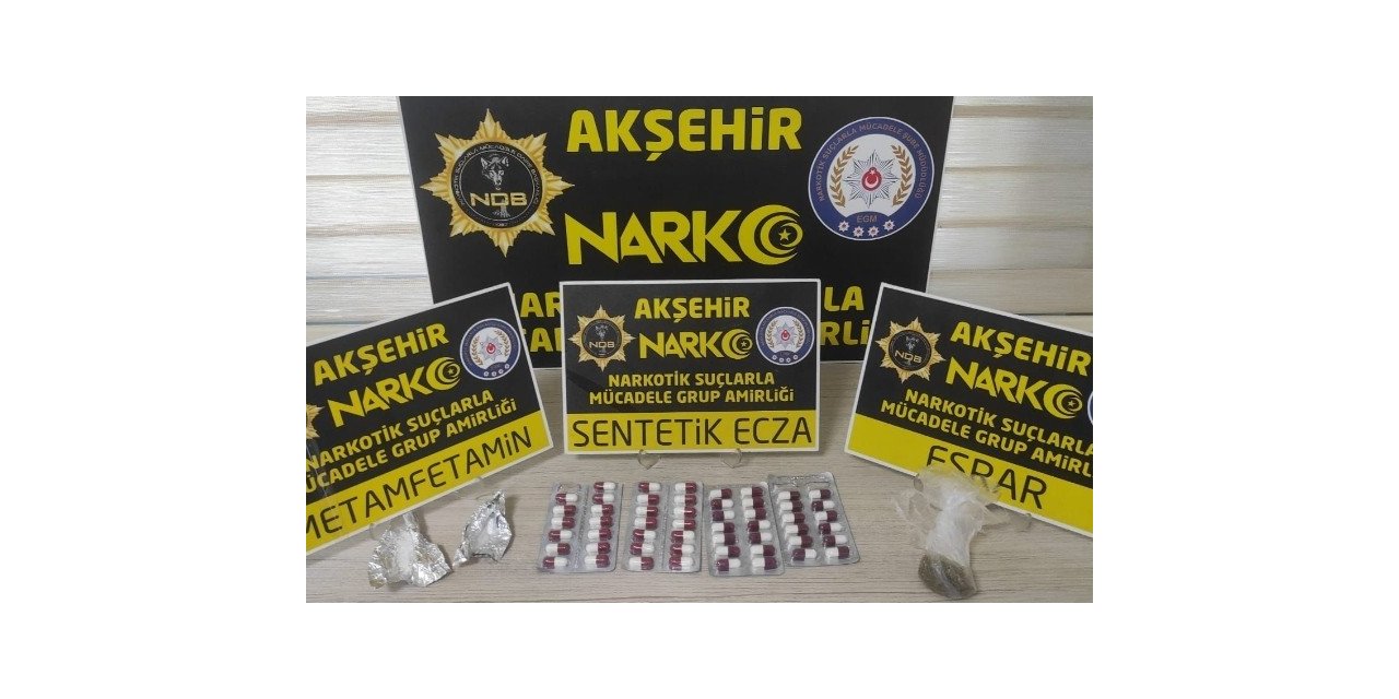 Akşehir’de uyuşturucu operasyonu: 14 gözaltı