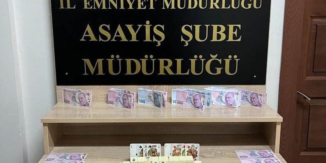 Aksaray polisinden kahvehanelere kumar baskını