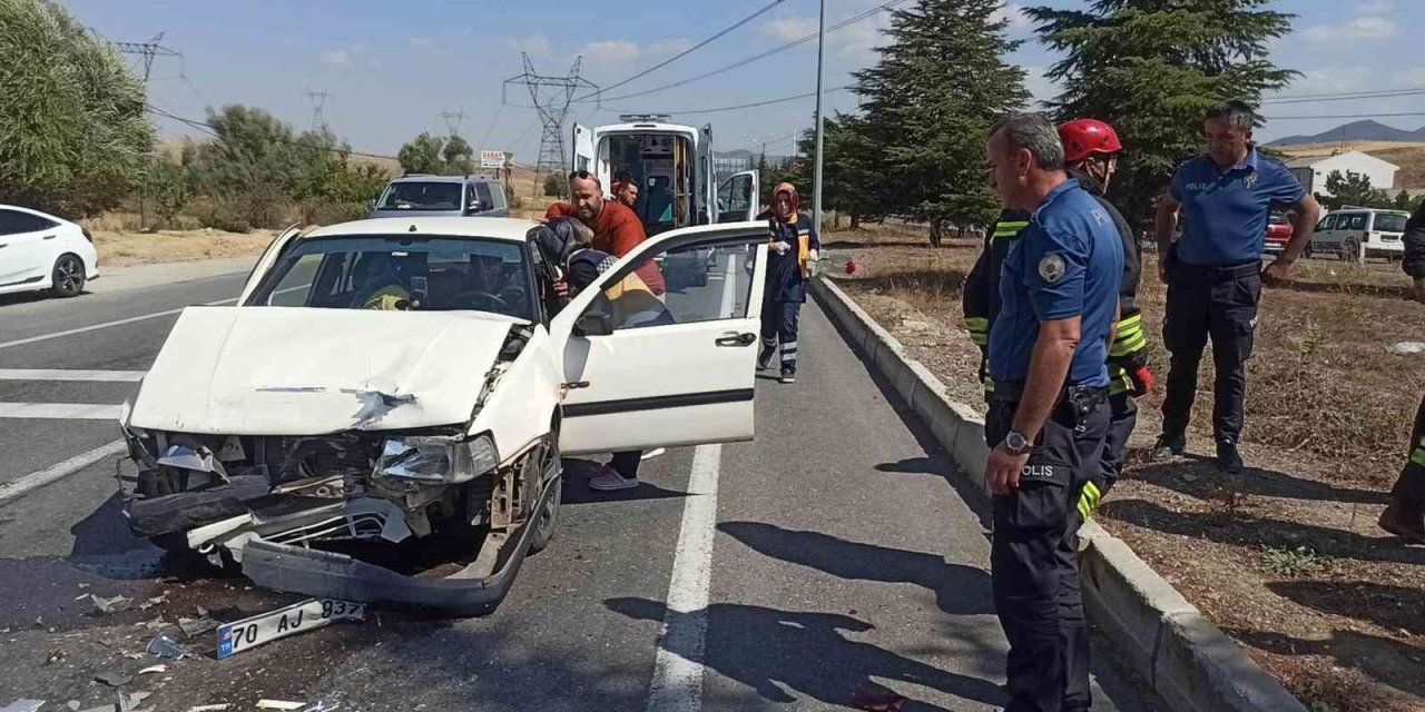 Konya’da zincirleme trafik kazası: 3 yaralı