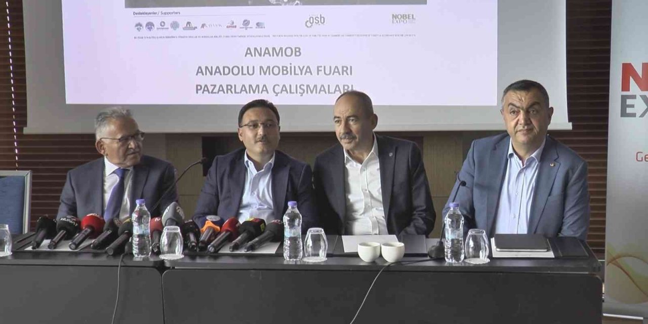 Kayseri’de Anadolu Mobilya Fuarı’nın tanıtımı yapıldı