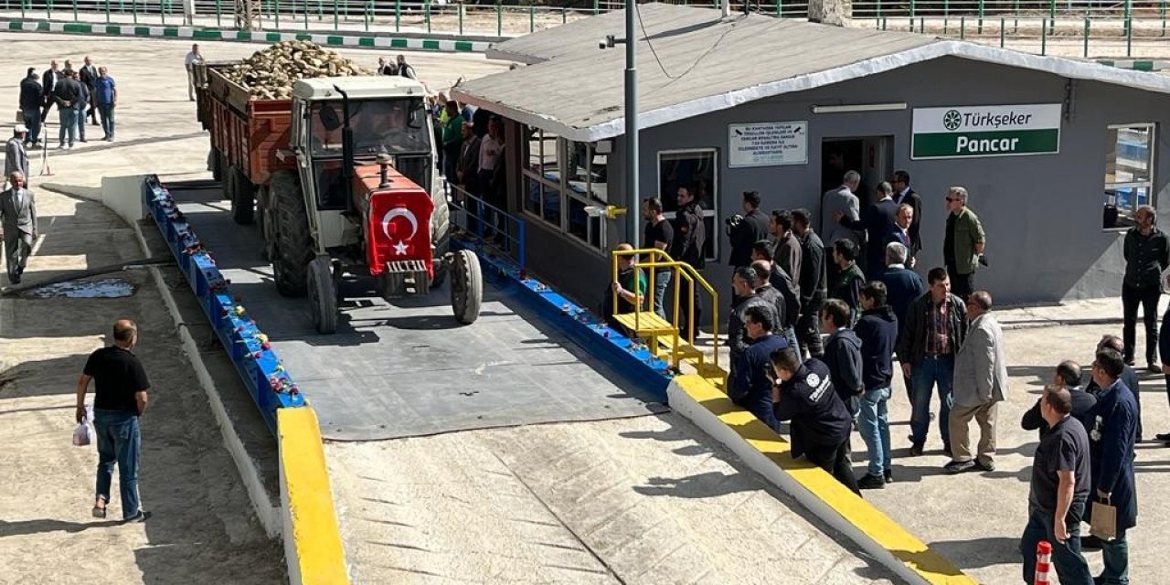 ‘Pancar Alım Kampanyası’ törenle başladı