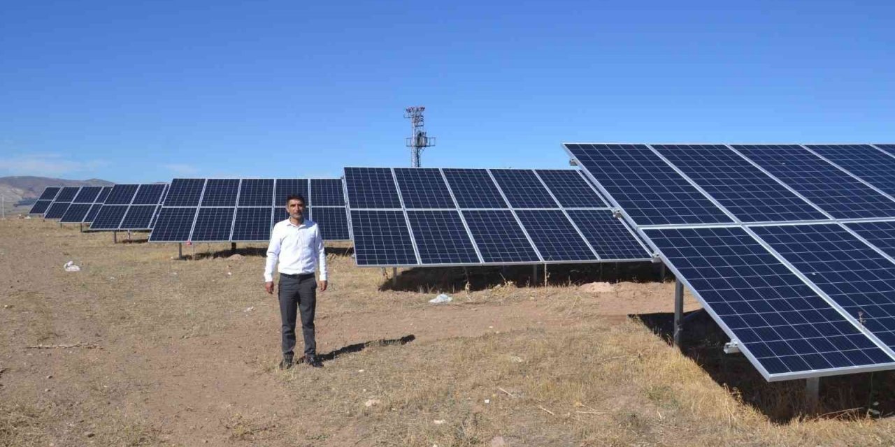 Belediye kurdu, neredeyse tüm beldenin elektrik ihtiyacını karşılıyor