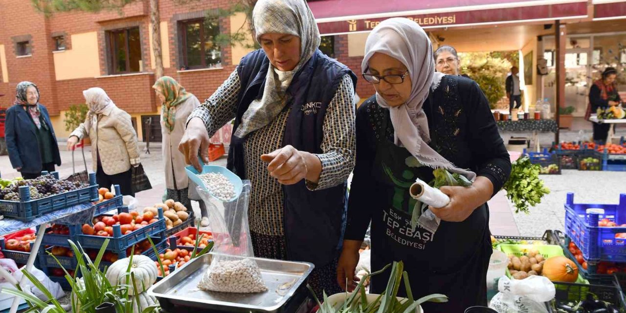 Tepebaşı’nın desteği ile emeklerine sahip çıkıyorlar