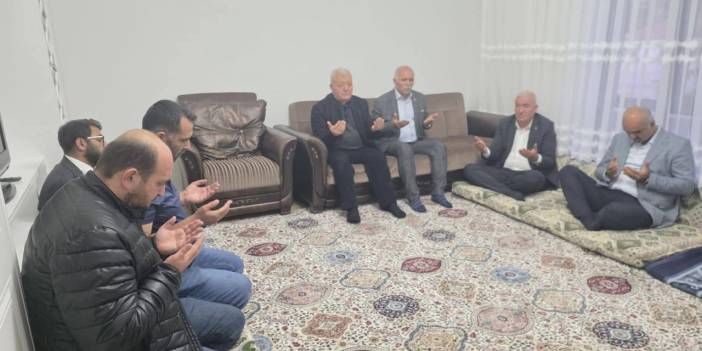 MHP Heyetinden Kılıçer Ailesine Taziye Ziyareti