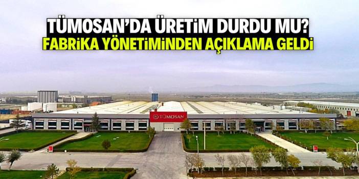 TÜMOSAN’dan “Üretim Durdu” İddialarına Yanıt: “Faaliyetler Kesintisiz Sürüyor”