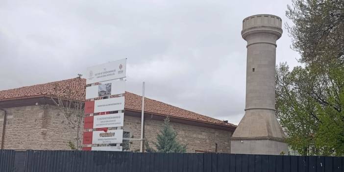 10 Yıldır Kapalıydı: Eskil Ulu Camii’nde Minare Müdahalesi