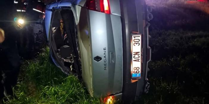 Konya–Aksaray Karayolu’nda Alican Noyan  trafik kazası yaptı