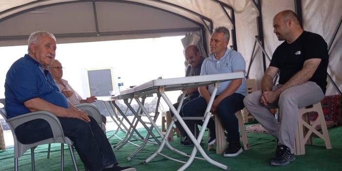 Mahmut Öztürk’ten Eskilli aileye taziye ziyareti