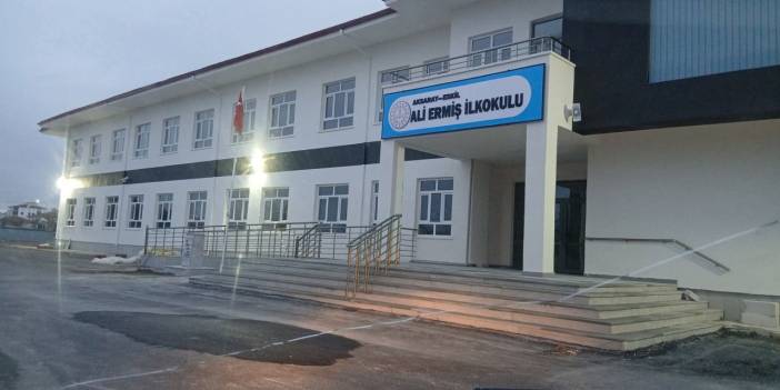 Eskil’de Ali Ermiş İlkokulu Bugün Törenle Açılıyor